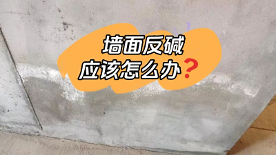 墻面反堿怎么辦？給你支幾招！